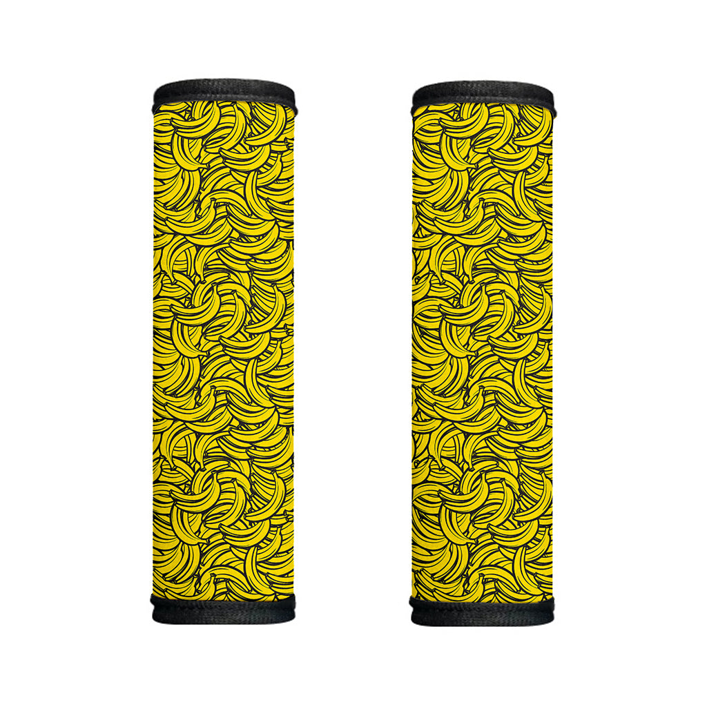 Yellow Banana Pattern Print Handle Covers