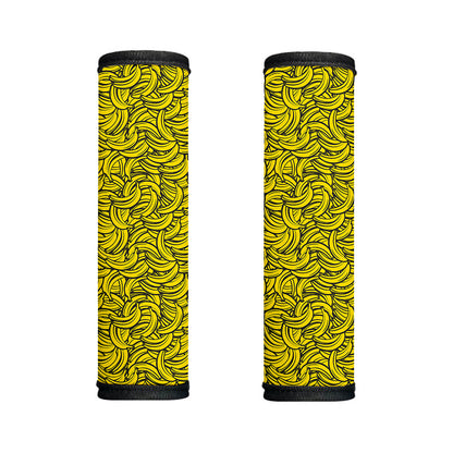 Yellow Banana Pattern Print Handle Covers