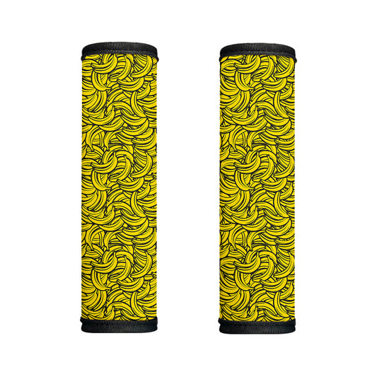 Yellow Banana Pattern Print Handle Covers