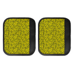 Yellow Banana Pattern Print Handle Covers