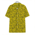Yellow Banana Pattern Print Hawaiian Shirt