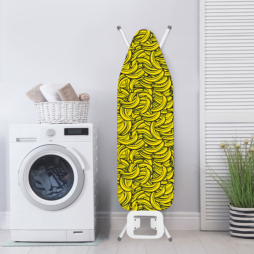 Yellow Banana Pattern Print Ironing Board Cover