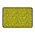 Yellow Banana Pattern Print Kitchen Mat