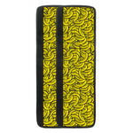 Yellow Banana Pattern Print Refrigerator Handle Covers