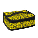 Yellow Banana Pattern Print Small Lunch Bag