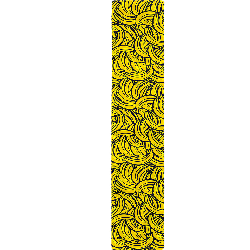 Yellow Banana Pattern Print Table Runner