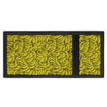 Yellow Banana Pattern Print Trifold Wallet