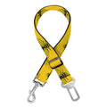 Yellow Bee Pattern Print Dog Seat Belt