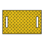 Yellow Bee Pattern Print Golf Cart Seat Cover