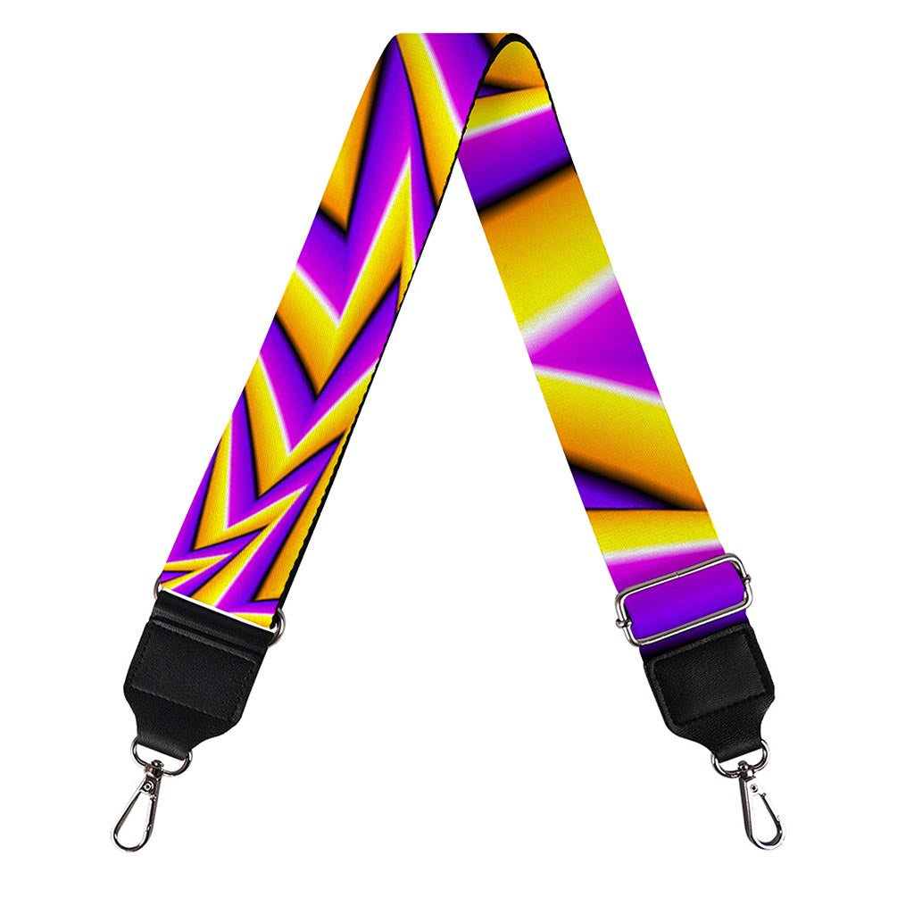 Yellow Big Bang Moving Optical Illusion Bag Strap