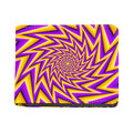 Yellow Big Bang Moving Optical Illusion Bifold Wallet