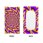 Yellow Big Bang Moving Optical Illusion Changing Pad Cover