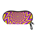 Yellow Big Bang Moving Optical Illusion Glasses Case