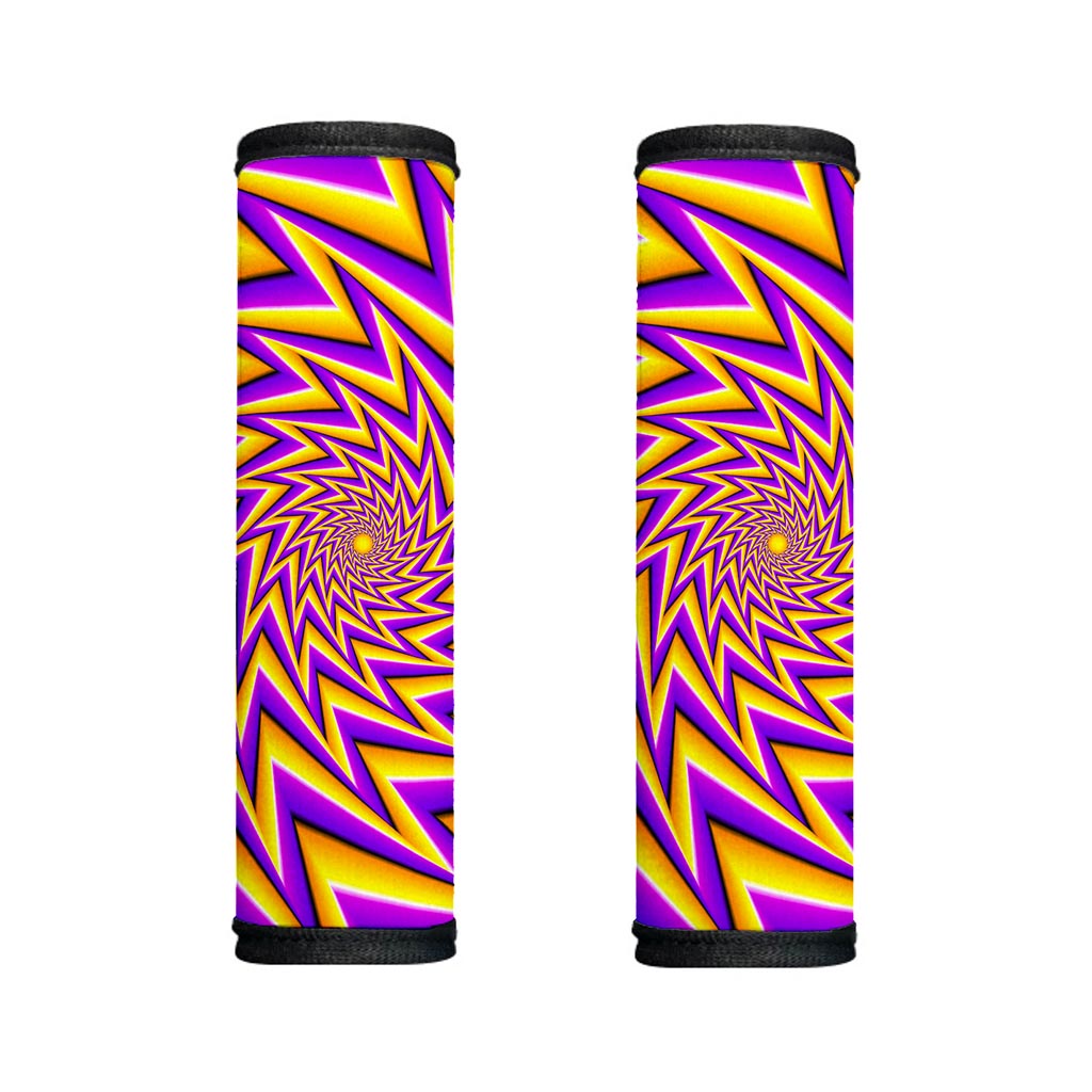 Yellow Big Bang Moving Optical Illusion Handle Covers
