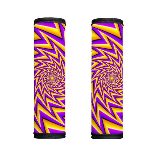 Yellow Big Bang Moving Optical Illusion Handle Covers