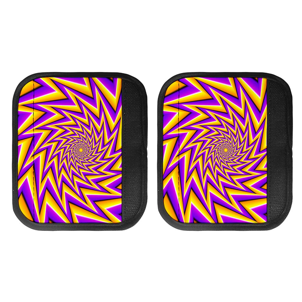 Yellow Big Bang Moving Optical Illusion Handle Covers
