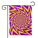 Yellow Big Bang Moving Optical Illusion House Flag