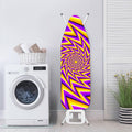 Yellow Big Bang Moving Optical Illusion Ironing Board Cover