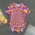 Yellow Big Bang Moving Optical Illusion Men's Bodysuit