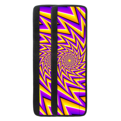 Yellow Big Bang Moving Optical Illusion Refrigerator Handle Covers