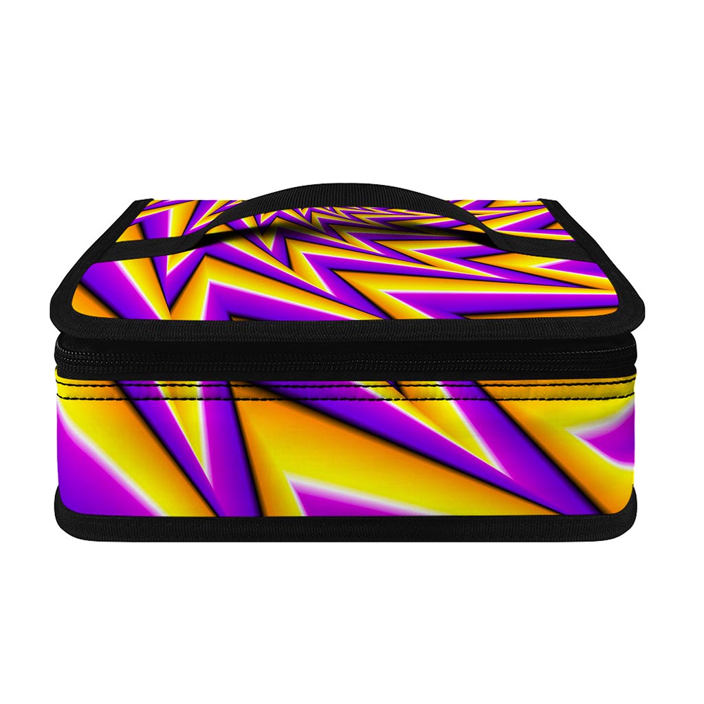 Yellow Big Bang Moving Optical Illusion Small Lunch Bag