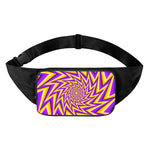 Yellow Big Bang Moving Optical Illusion Waist Bag
