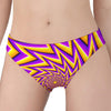 Yellow Big Bang Moving Optical Illusion Women's Panties