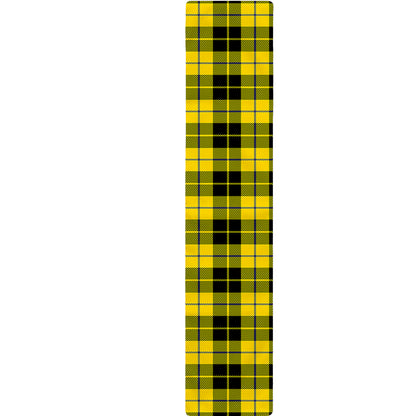 Yellow Black And Blue Tartan Print Table Runner