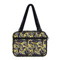 Yellow Black And Grey Digital Camo Print Double Strap Bible Bag
