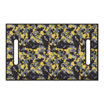 Yellow Black And Grey Digital Camo Print Golf Cart Seat Cover