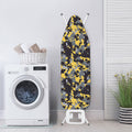 Yellow Black And Grey Digital Camo Print Ironing Board Cover