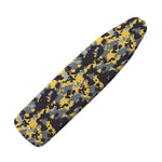 Yellow Black And Grey Digital Camo Print Ironing Board Cover