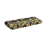 Yellow Black And Grey Digital Camo Print Piano Keyboard Cover