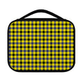 Yellow Black And Navy Plaid Print Classic Bible Case