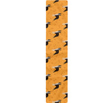 Yellow Boston Terrier Pattern Print Table Runner