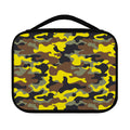 Yellow Brown And Black Camouflage Print Classic Bible Case