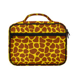 Yellow Brown Giraffe Pattern Print Briefcase Bible Bag