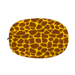 Yellow Brown Giraffe Pattern Print Car Side Mirror Covers