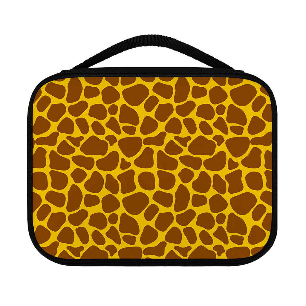 Yellow Brown Giraffe Pattern Print Classic Bible Case