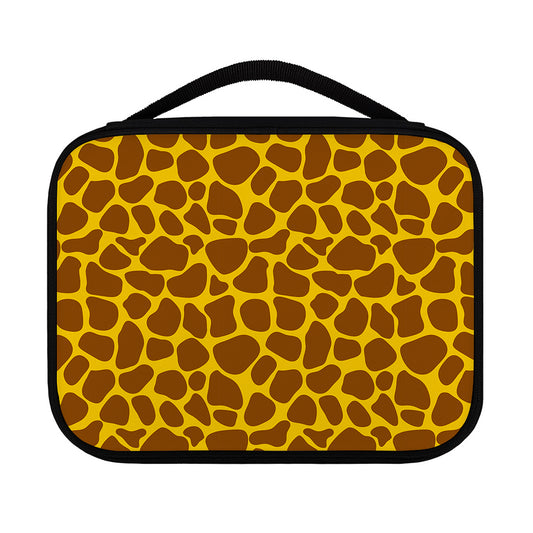 Yellow Brown Giraffe Pattern Print Classic Bible Case