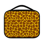 Yellow Brown Giraffe Pattern Print Classic Bible Case