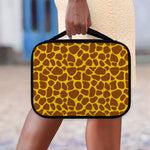 Yellow Brown Giraffe Pattern Print Classic Bible Case