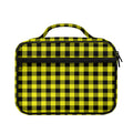 Yellow Buffalo Plaid Print Briefcase Bible Bag