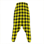 Yellow Buffalo Plaid Print Hammer Pants