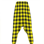 Yellow Buffalo Plaid Print Hammer Pants