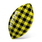 Yellow Buffalo Plaid Print Rugby Ball
