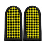 Yellow Buffalo Plaid Print Skillet Handle Cover