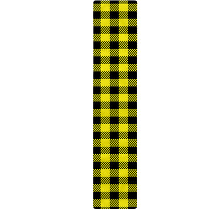 Yellow Buffalo Plaid Print Table Runner