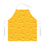 Yellow Cheese Print Adjustable Apron