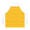 Yellow Cheese Print Adjustable Apron